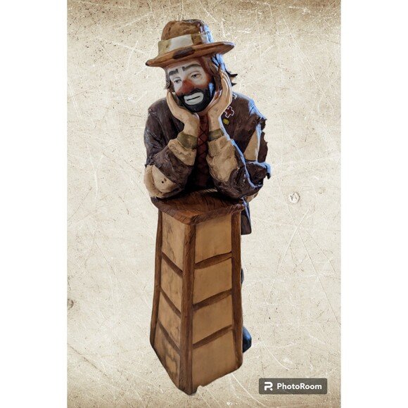 Flambro Other - Emmett Kelly, Jr. Clown Collection "WHY ME" Flambro Limited. Edition -9 1/2"